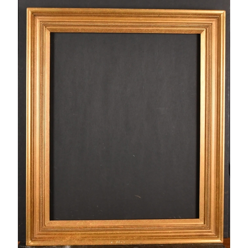 413 - 20th Century English School. A Gilt Composition Frame, rebate 21