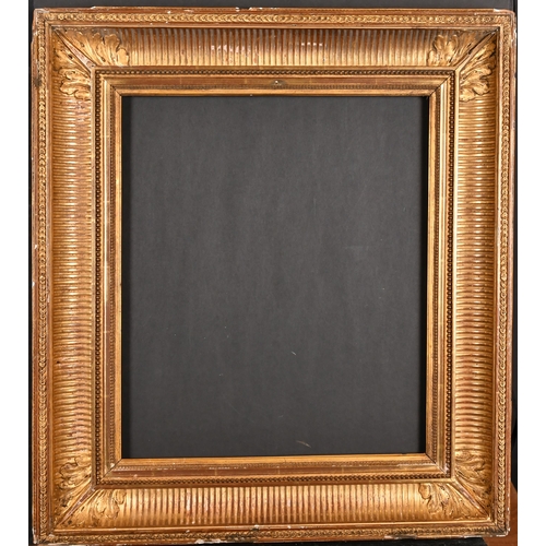 432 - 19th Century European School. A Gilt Composition Frame, rebate 18.25