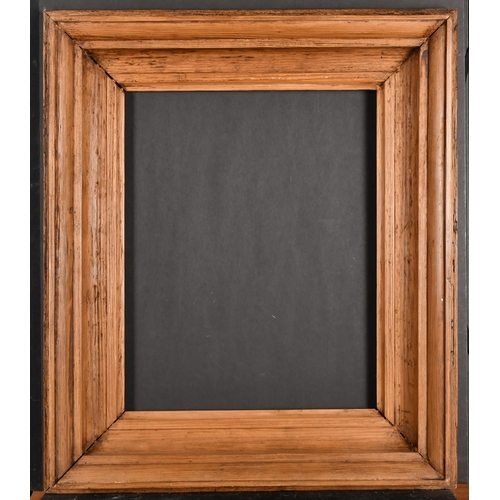 433 - 19th Century English School. A Stripped Wooden Hollow Frame, rebate 18.25