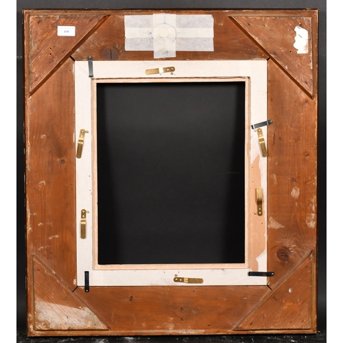 438 - 19th Century European School. A Gilt Composition Frame, rebate 16.5