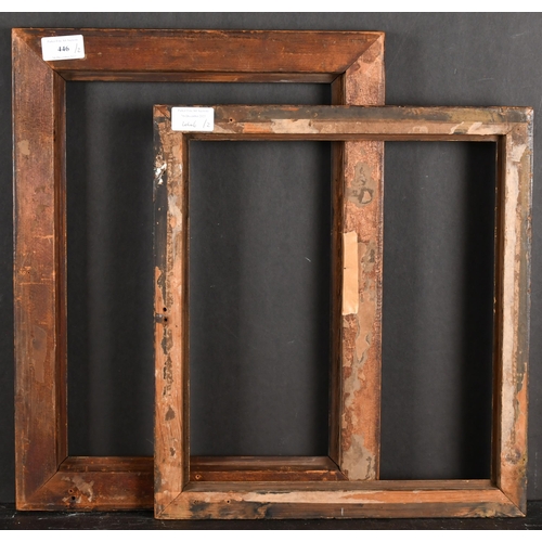 446 - 19th Century English School. A Hogarth Style Frame, rebate 14.5