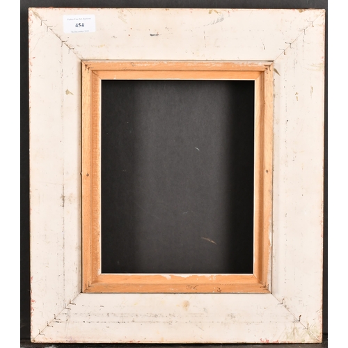 454 - 20th Century English School. A Gilt Composition Frame, with swept corners and a white slip, rebate 1... 