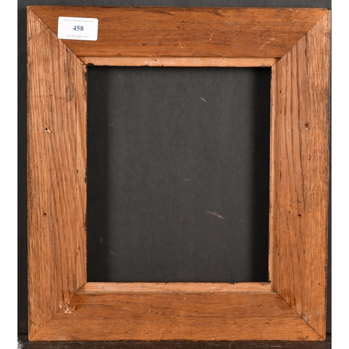 458 - 20th Century Dutch School. A Wooden Plate Frame, rebate 9