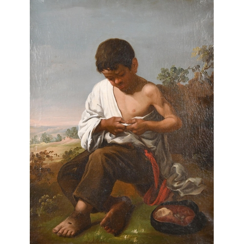 47 - Manner of Bartolome Esteban Murillo (1617-1682) Spanish. 'The Young Beggar