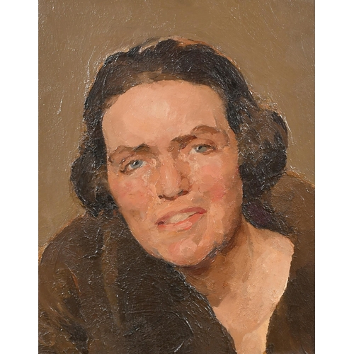 226 - Amy Katherine Browning (1881-1978) British. A Portrait of Hester Wood (later Hester Harvey Cleminson... 