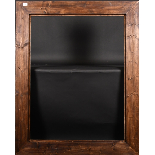 304 - 20th Century English School. A Silver and Black Painted Frame, rebate 44.5