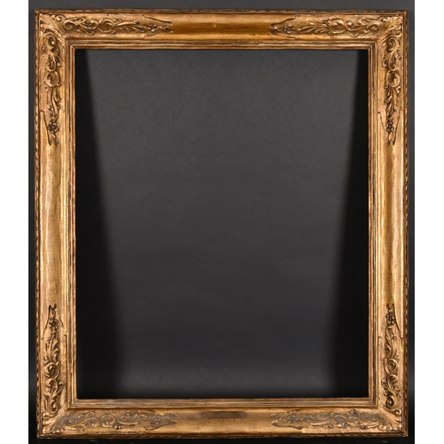 320 - 19th Century English School. A Gilt Composition Frame, rebate 30.25