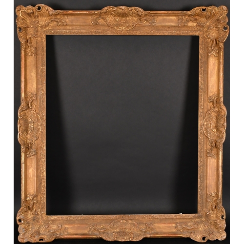 321 - 20th Century English School. A Louis Style Gilt Composition Frame, with swept centres and corners, r... 