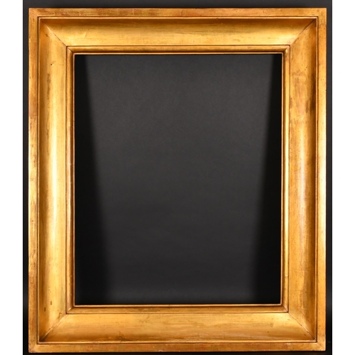 323 - Early 19th Century English School. A Gilt Composition Hollow Frame, rebate 30