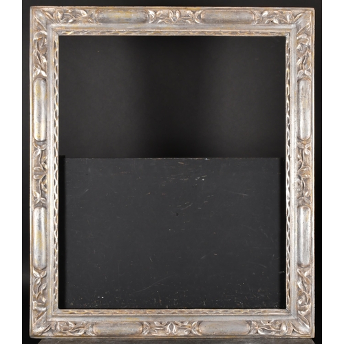 324 - Early 19th Century English School. A Silver Frame, with Lely panels, rebate 30