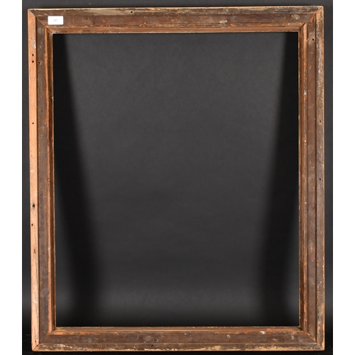 327 - 19th Century English School. A Hollow Gilt Frame, rebate 30