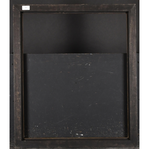 337 - 20th Century English School. A Gilt and Black Painted Frame, rebate 25.75