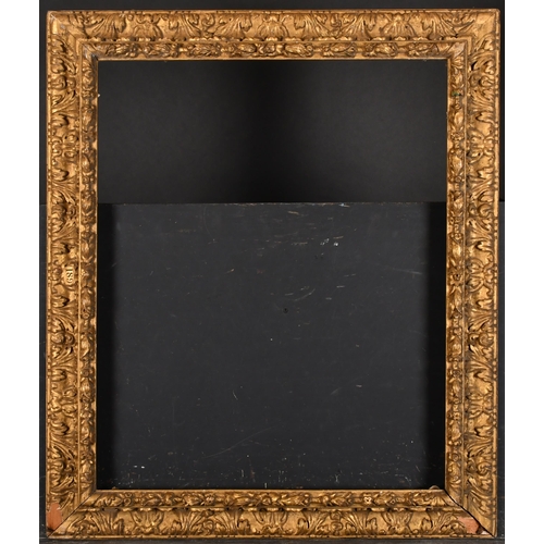 341 - Early 19th Century English School. A Carved Giltwood Frame, rebate 24.5