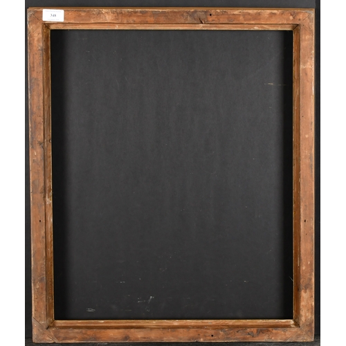 348 - 19th Century English School. A Gilt Composition Frame, rebate 22.25