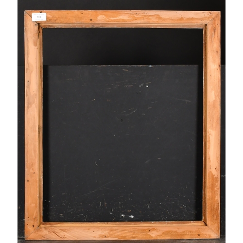 351 - 19th Century French School. A Carved Giltwood Frame, rebate 21.75