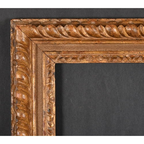 357 - 19th Century English School. A Painted Carved Wood Frame, rebate 20