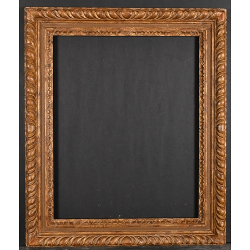 357 - 19th Century English School. A Painted Carved Wood Frame, rebate 20