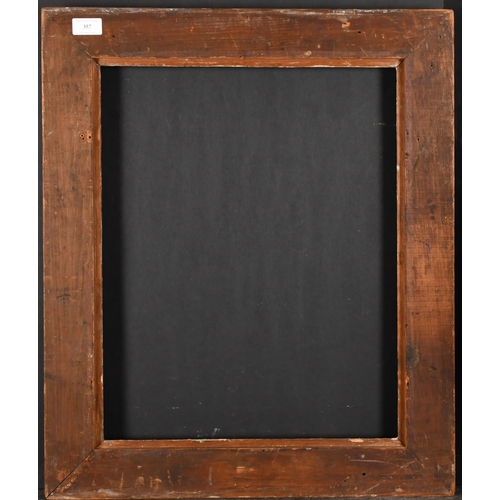 357 - 19th Century English School. A Painted Carved Wood Frame, rebate 20