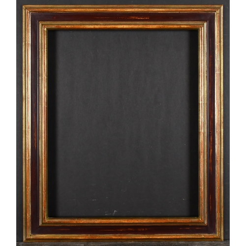 358 - 20th Century English School. A Gilt and Painted Composition Frame, rebate 19.75