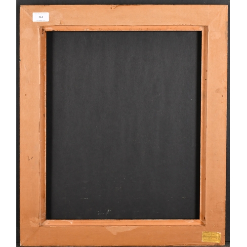 361 - 20th Century English School. A Painted Frame, rebate 18.5