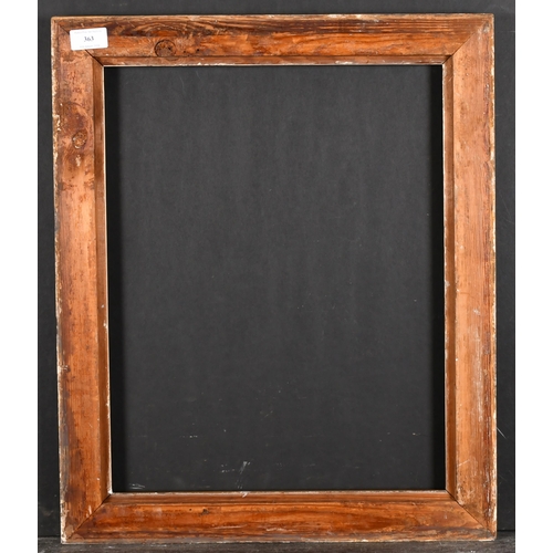 363 - 19th Century English School. A Silver Painted Frame, rebate 18.5