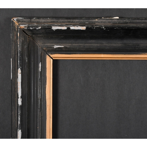 365 - 19th Century European School. A Painted Composition Frame, with a gilt inner edge, rebate 18.25