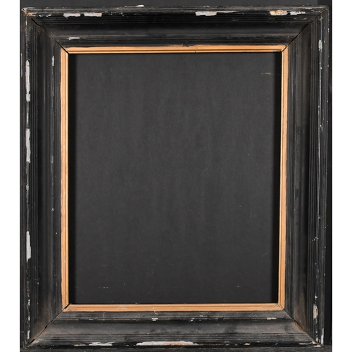 365 - 19th Century European School. A Painted Composition Frame, with a gilt inner edge, rebate 18.25