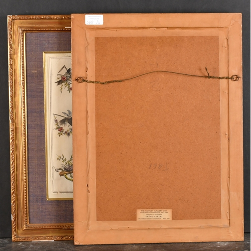 368 - 19th Century English School. A Pair of Gilt Composition Frames, with inset print and glass, rebate 1... 