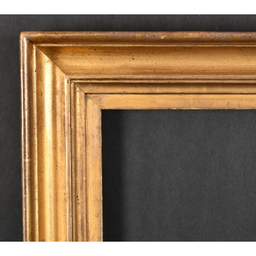 369 - 19th Century English School. A Hollow Gilt Frame, rebate 16.75