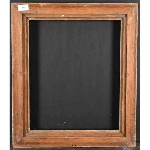 369 - 19th Century English School. A Hollow Gilt Frame, rebate 16.75