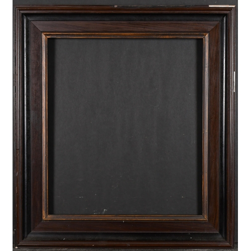 371 - 19th Century European School. A Darkwood Frame, rebate 16.5