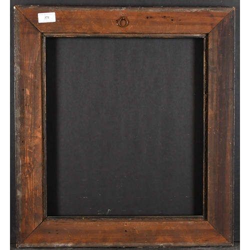 371 - 19th Century European School. A Darkwood Frame, rebate 16.5