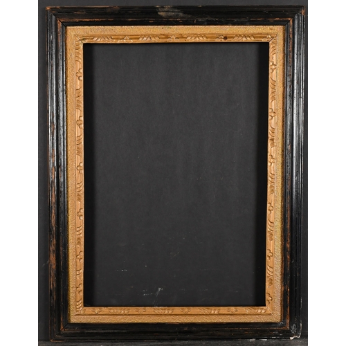 374 - 18th Century English School. A Darkwood Frame, rebate 16