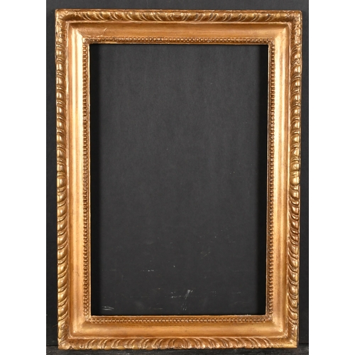 377 - Early 19th English School. A Carved Giltwood Frame, rebate 15.5