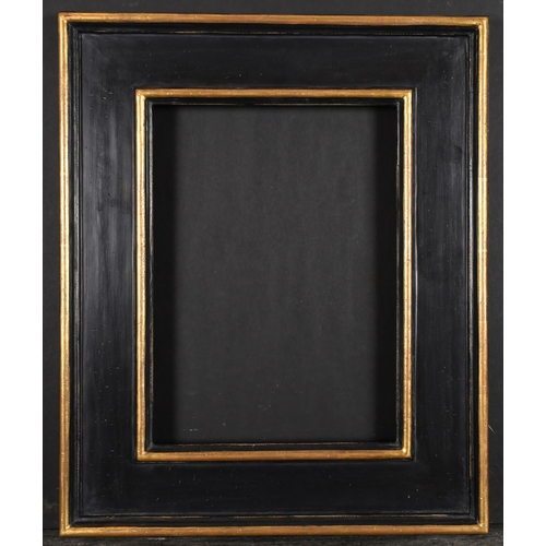 378 - 20th Century English School. A Gilt and Black Painted Frame, rebate 14.75