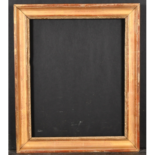 385 - 19th Century European School. A Gilt Composition Frame, rebate 13.5