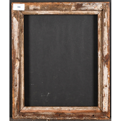 388 - Early 19th Century English School. A Carved Giltwood Frame, rebate 12.5