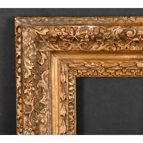 394 - Early 19th Century English School. A Carved Giltwood Frame, rebate 10.5