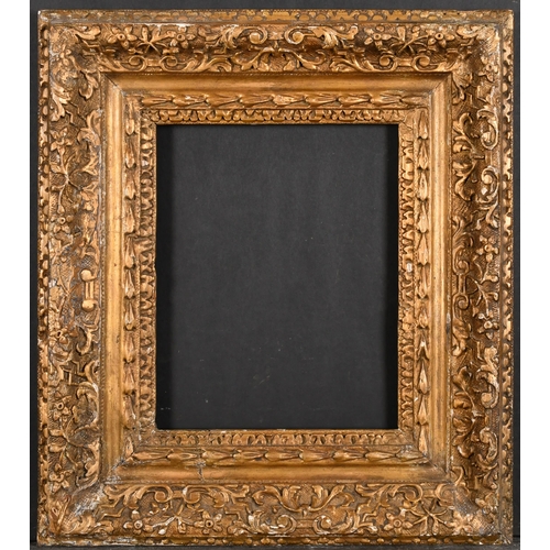 394 - Early 19th Century English School. A Carved Giltwood Frame, rebate 10.5