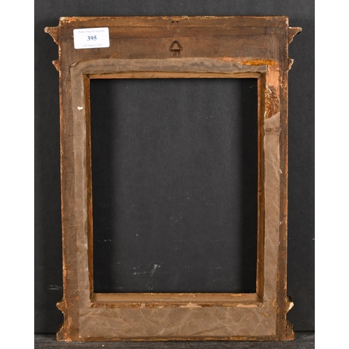 395 - 20th Century English School. A Gilt and Painted Tabernacle Frame, rebate 10