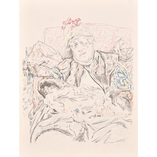 116 - Charlotte Berend-Corinth (1880-1967) German. A Set of Nine Portraits and Figure Studies contained in... 