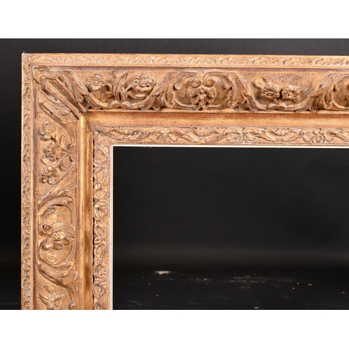 231 - 20th Century European School. A Louis Style Gilt and Painted Composition Frame, rebate 38