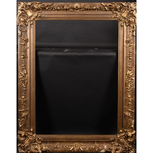 235 - 19th Century English School. A Gilt Composition Frame, with swept corners, rebate 36