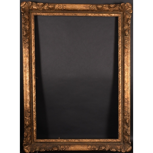 236 - 19th Century European School. A Louis Style Gilt Composition Frame, with swept corners, rebate 36