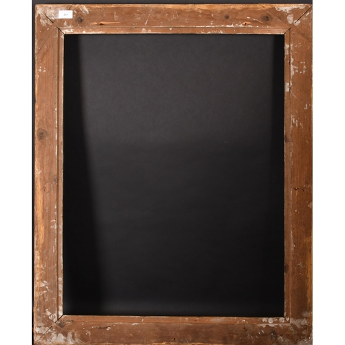 243 - Late 18th Century French School. An Empire Gilt Composition Frame, rebate 30