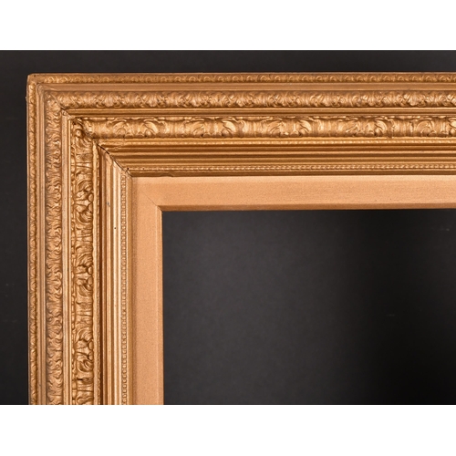 246 - 19th Century English School. A Painted Composition Frame, rebate 30