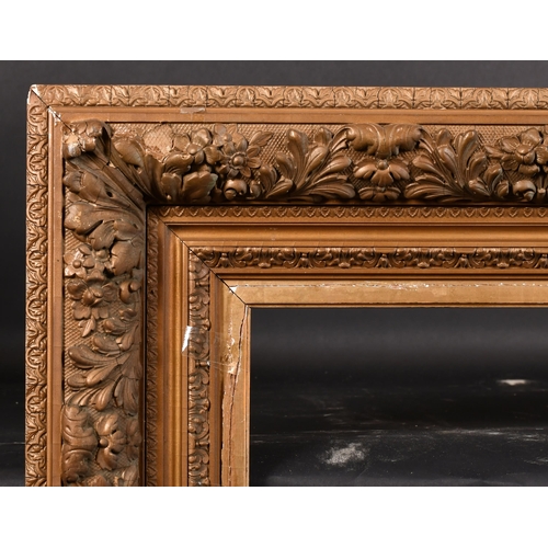 248 - 19th Century English School. A Painted Composition Barbizon Style Frame, rebate 29