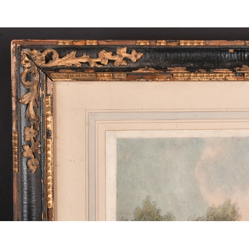 252 - 19th Century English School. A Hogarth Style Frame, with gilt corners and gilt inner and outer edges... 