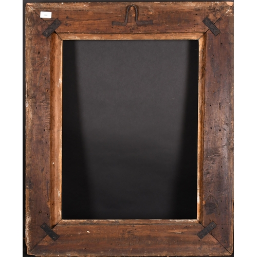 260 - 18th Century Italian School. An Ornate Carved Giltwood Frame, rebate 26