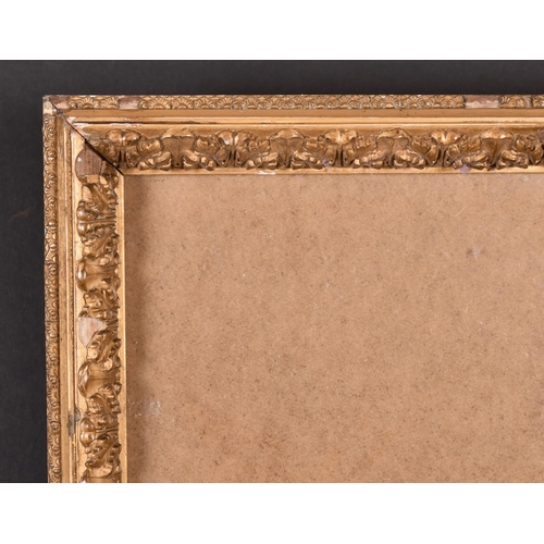 275 - 19th Century English School. A Gilt Composition Frame, with inset glass, rebate 24